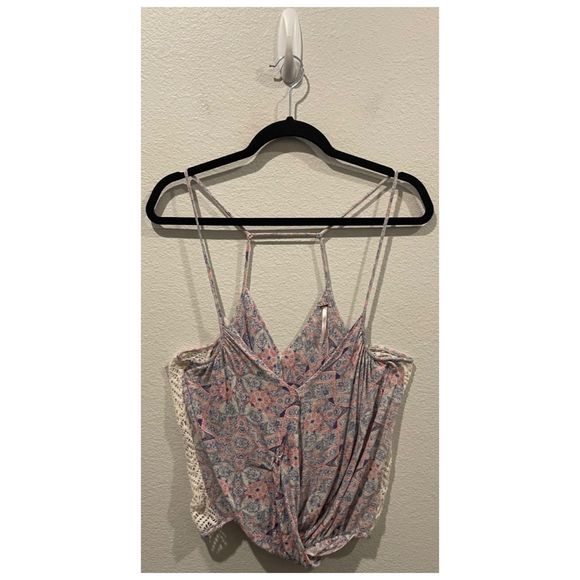 FREE PEOPLE Miles Away Side Embroidered Tank Top - Picture 4 of 6